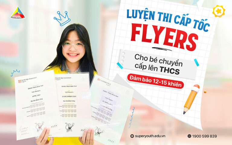 luyện thi flyers cấp tốc