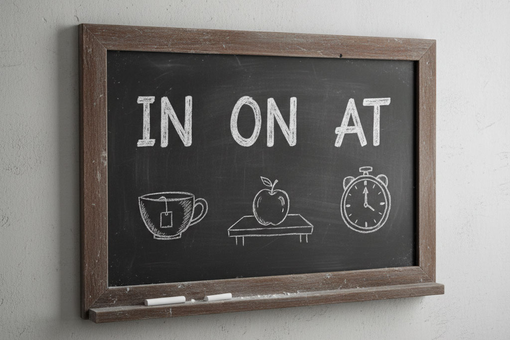 Giới từ chỉ vị trí là gì?