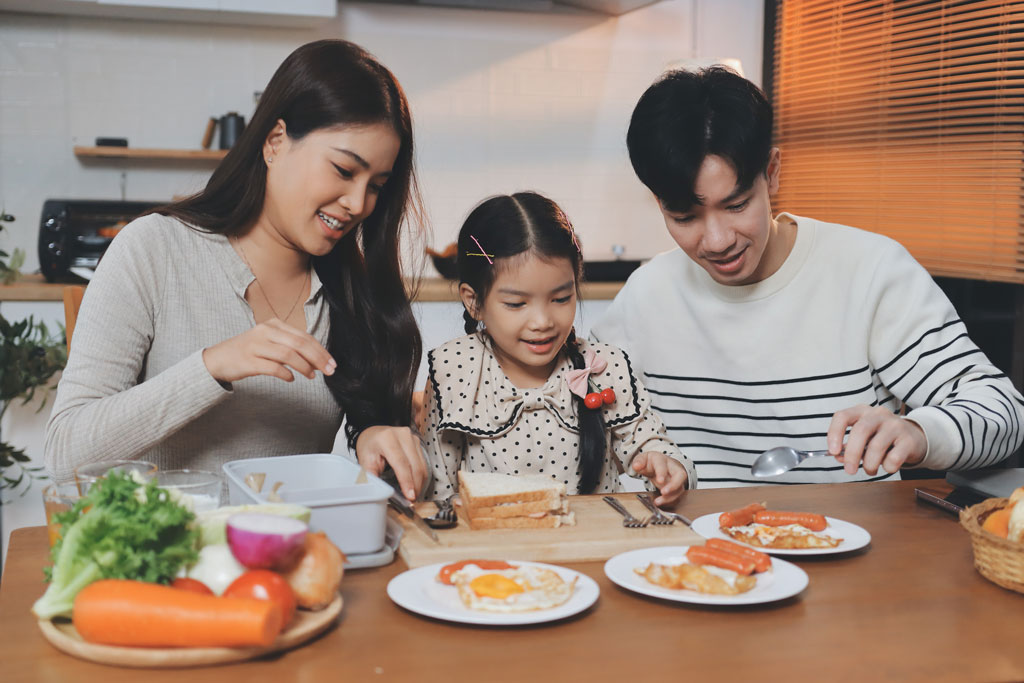 Nhóm câu hỏi trong bữa ăn