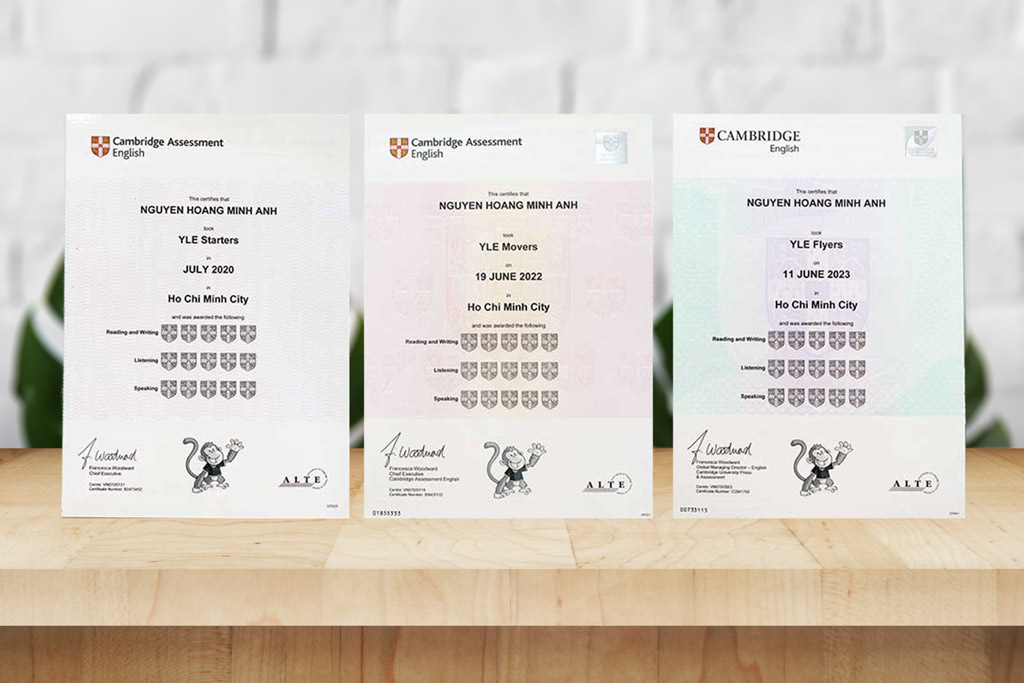 Phân biệt chi tiết 3 cấp độ: Starters, Movers, Flyers