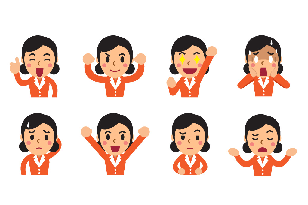 Sử dụng ngôn ngữ cơ thể và nét mặt cường điệu