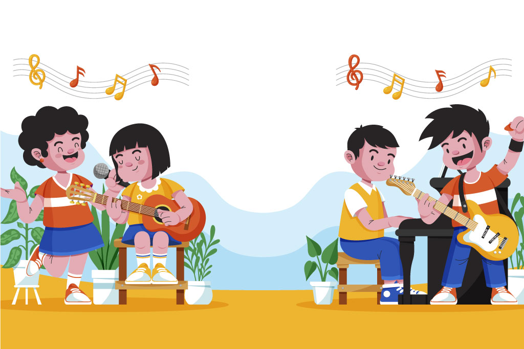 Kết hợp âm nhạc và vần điệu