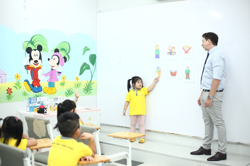 Môi trường học tập và vị trí Ngoại Ngữ Thần Đồng tại phường Trấn Biên (Biên Hòa)