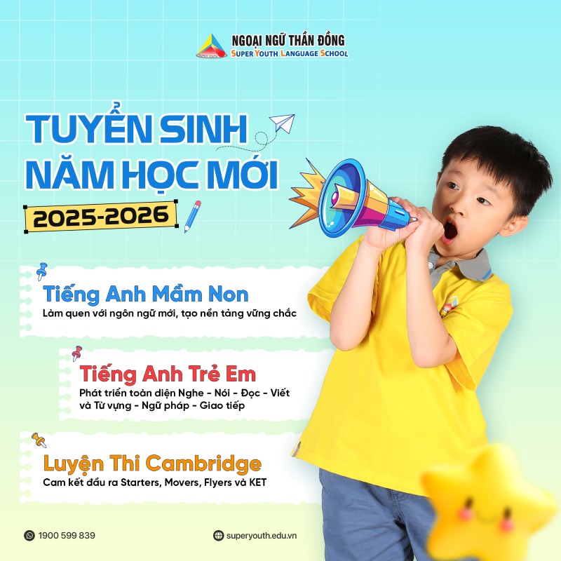 Tuyển sinh năm học 2025-2026