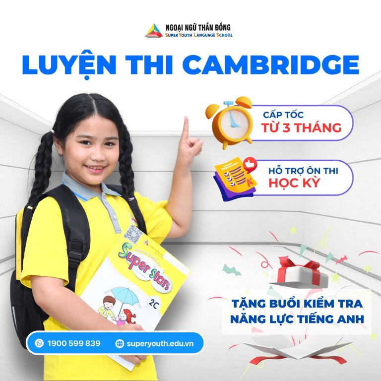luyện thi cambridge cấp tốc