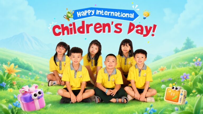 Chúc mừng ngày Quốc tế thiếu nhi 1/6/2026